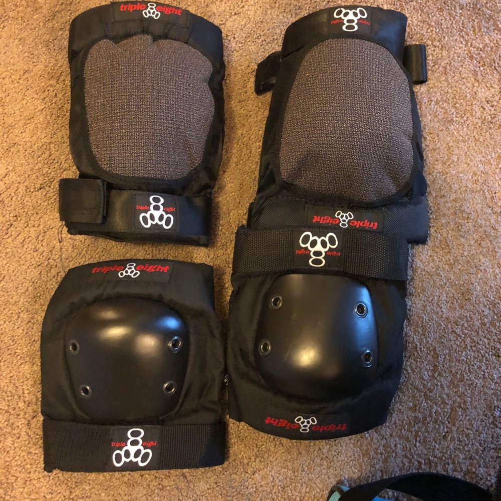 Triple Eight Elbow and Knee Pads - Like New - XL
